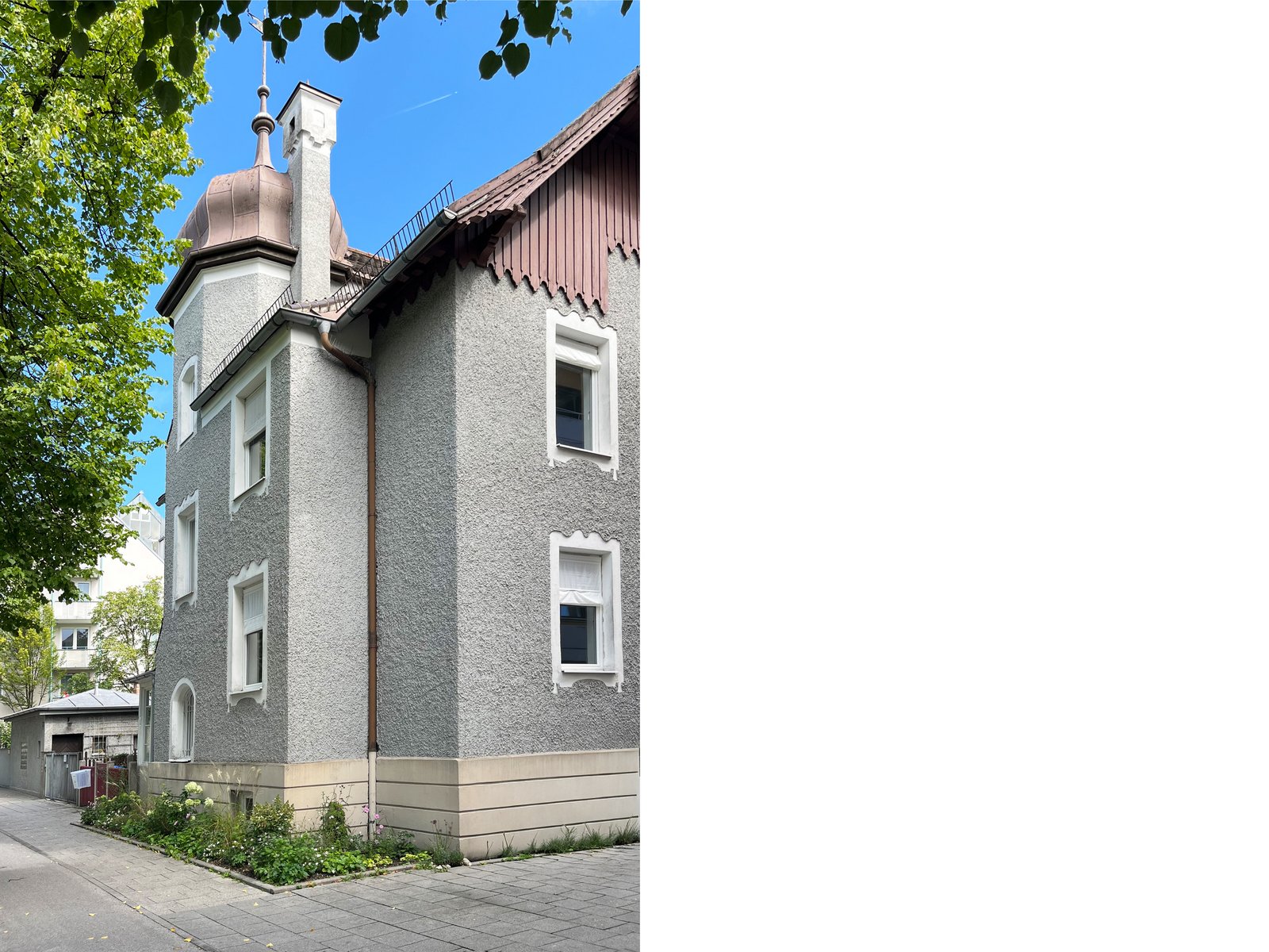 Architekturbüro in der Knorrstraße mit modern gestalteten Arbeitsplätzen und offenem Raumkonzept.