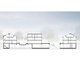 Visualisierung einer Atelierwohnung unter dem Dach, kombiniertem Arbeits- und Wohnraum, entworfen von m8architekten.