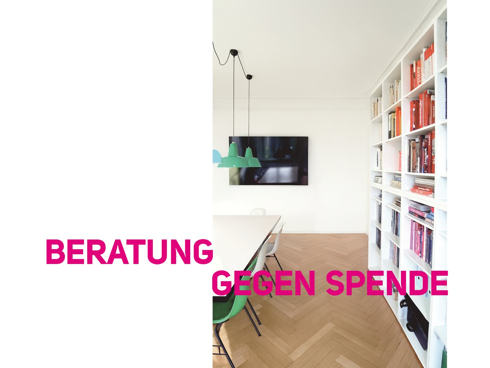 Beratung gegen Spende in München im Architekturbüro m8architekten