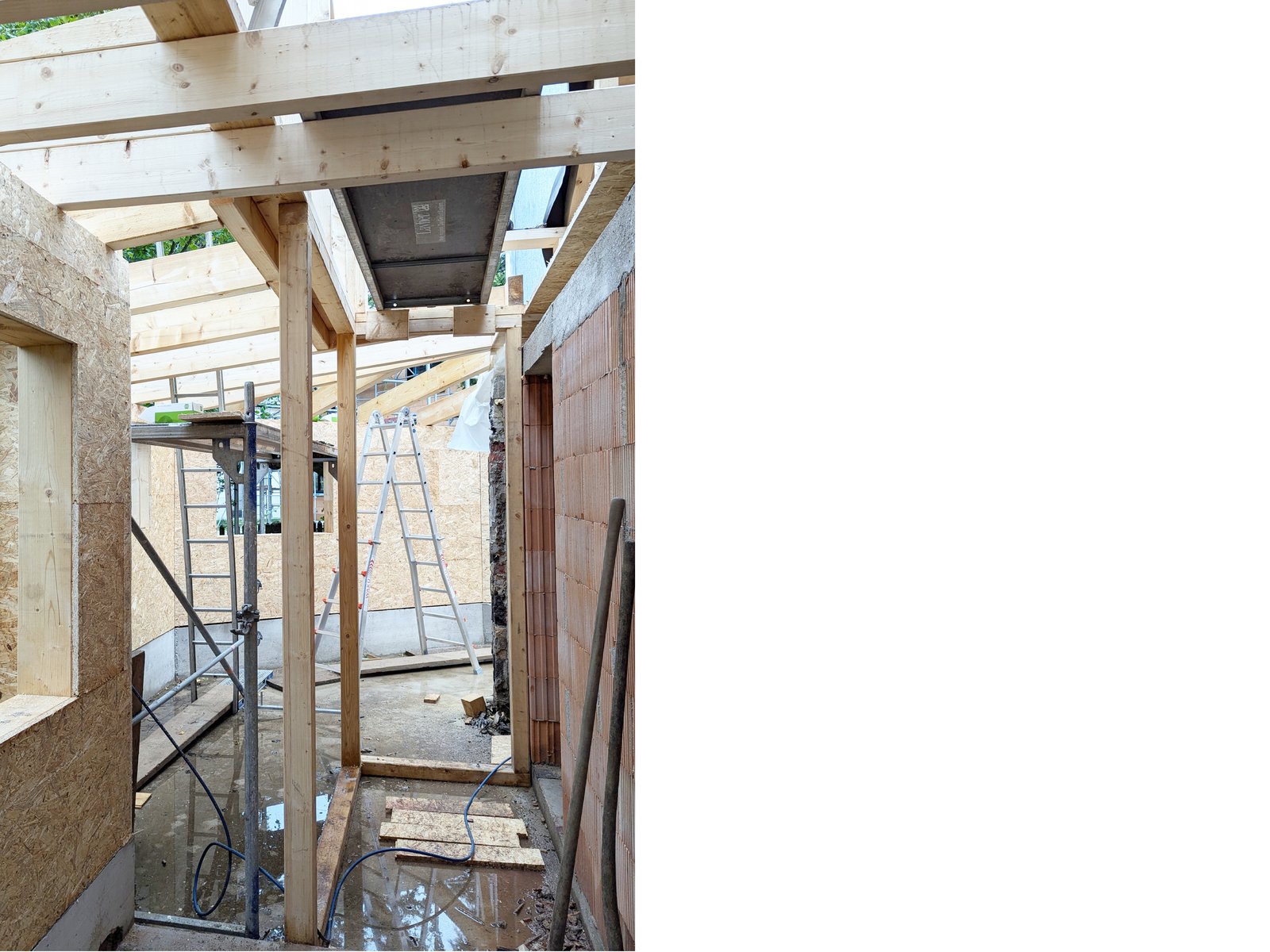 Gedämmter Wintergarten im Ausbau eines Bestandsgebäudes